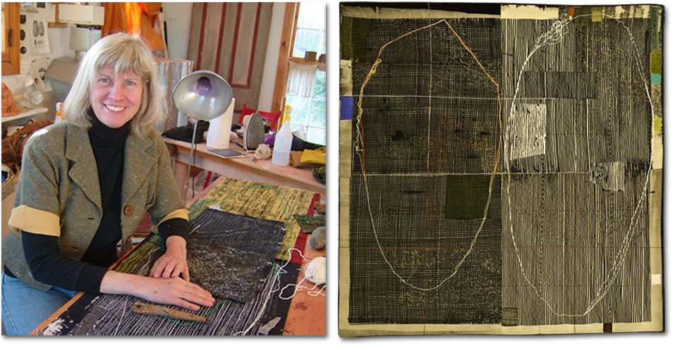 Dorothy Caldwell - surface design class